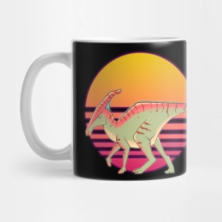 Parasaurolophus Sunset Mug